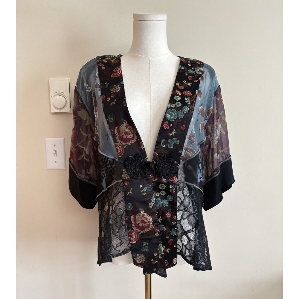 Spencer Alexis Kimono Jacket Medium Asia Inspired Y2K Medium Fairy Whimsigoth
